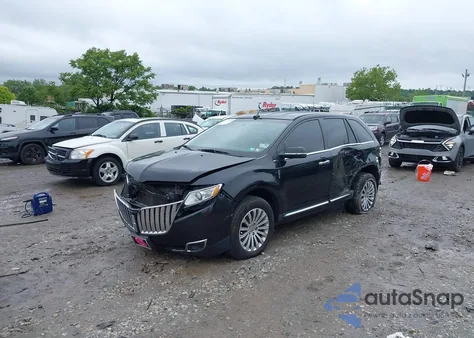2013 Lincoln Mkx из США, поврежденный, VIN 2LMDJ8JK3DBL03176